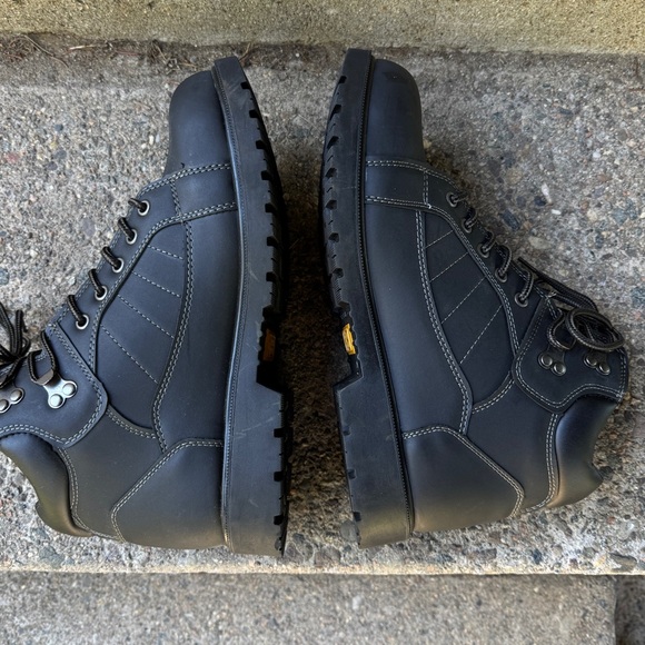 NEW Texas Steer Boots Men’s Size 10.5 KMAX2 Soft Toe Work Black Slip Resistant - Picture 8 of 12